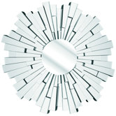 The Solitaire Circle Mirror