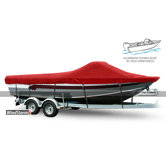 Aluminum Fishing Boat Cover with High Windshields