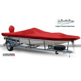 Angled Transom Bass Boat Cover