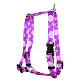 Purple Flowers Roman Harness
