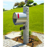 Post Mounted Mailbox