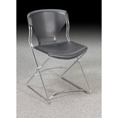 Olson Series Flex Stacker Armless Chairs (Set of 4)