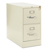 210 Series Two-Drawer, Full-Suspension File, Letter, 28-1/2d, Putty