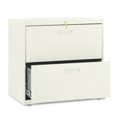 500 Series Two-Drawer Lateral File, 30W X28-3/8H X19-1/4D
