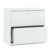 500 Series Two-Drawer Lateral File, 30W X28-3/8H X19-1/4D