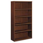 Bookcase, Five Shelves, Cherry