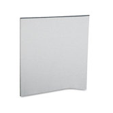 Simplicity II Series Panel, 100% Polyester, 49w x 1-1/2d x 53h, Alumina Gray