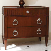 French Key Chest in Dark Finish