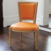 Marilyn Leather Side Chair