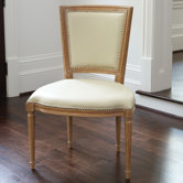 Marilyn Leather Side Chair
