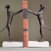 Golden Retriever Pair of Bookends