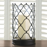 Arabesque Hurricane Candle Holder