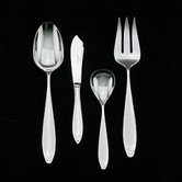 New Oberon Stainless 4 Piece Hostess Set