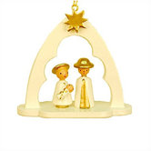 Holy Family in Arch Ornament