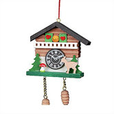Chalet Cuckoo Clock with Tree Ornament