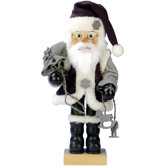 Grayish Santa Nutcracker
