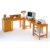 Studio Home L-Shape Desk 5 Piece Office Suite
