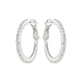 Crystal Hoop Earrings
