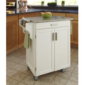 Kitchen Cart with Granite Top