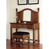 Marco Island Vanity and Bench