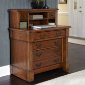 Aspen Expanding Desk with Hutch