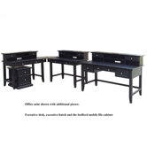 Bedford L-Shape Desk Office Suite