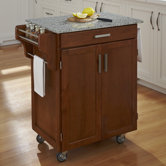 Kitchen Cart with Granite Top