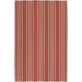 Farmhouse Stripes Coral Rug