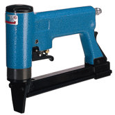 Pneumatic Tacker 1/2" Crown Upholstery Stapler Automatic w/ Long Magazine