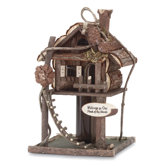 Elaborate Tree House Birdhouse
