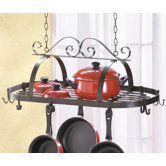 Basic Kitchen Hanging Pot Rack