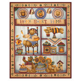 Country Bear Fleece Throw