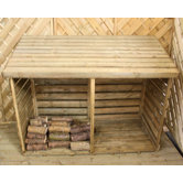 Double Log Store Box