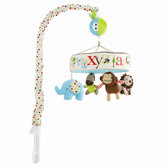 Alphabet Zoo Crib Mobile