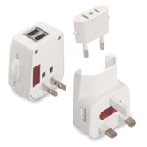 Universal Travel Adapter and USB Charger