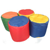 Soft Play Bean Bag Pouffe (Set of 4)