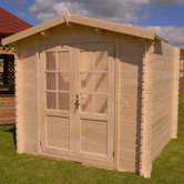 Optima 8 Solid Wood Garden Shed