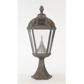 Post Lantern Head in Weathered Bronze