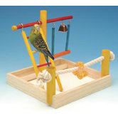 Small Wooden Playground Bird Activity Center