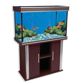 Nautilus III Aquarium with Silver Trim and Stand