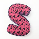Sassy Shaylee Letter Pillow "S"