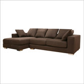 Baxton Studio Florence Twill Sectional