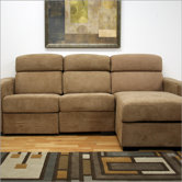 Baxton Studio Holcomb Reclining Sectional