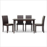 Baxton Studio Susan 5 Piece Dining Set