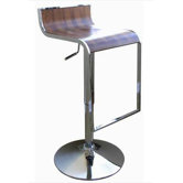 Swivel Bar Stool - Low Back Adjustable Dromio