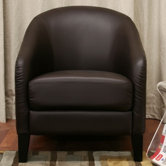 Baxton Studio Leather Chair