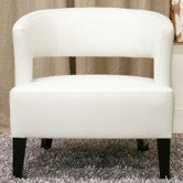 Baxton Studio Leather Chair