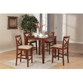 5 Piece Counter Height Dining Set