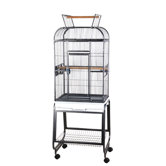 Opening Round Play Top Bird Cage and Stand