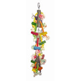 Large Real Wood with Hanging Blocks on Rope